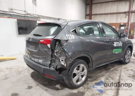 2016 Honda Hr-V Lx из США, поврежденный, VIN 3CZRU6H32GM727770